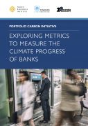 Exploring metrics to measure the climate progress of banks